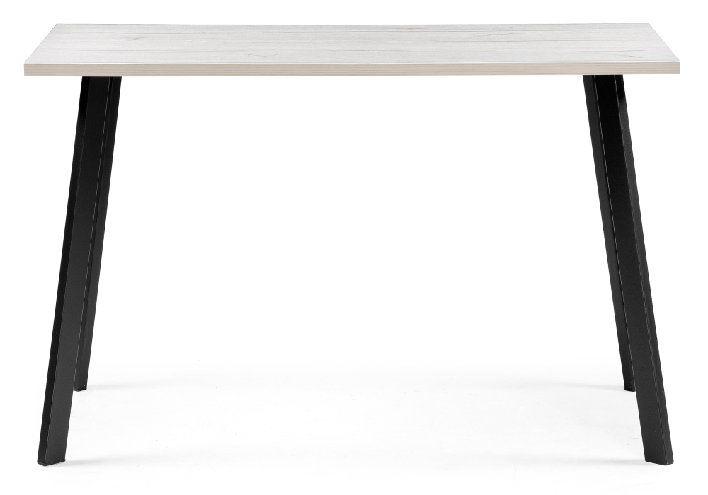 Стол деревянный Woodville Тринити Лофт 140 25 мм юта / черный матовый 489627