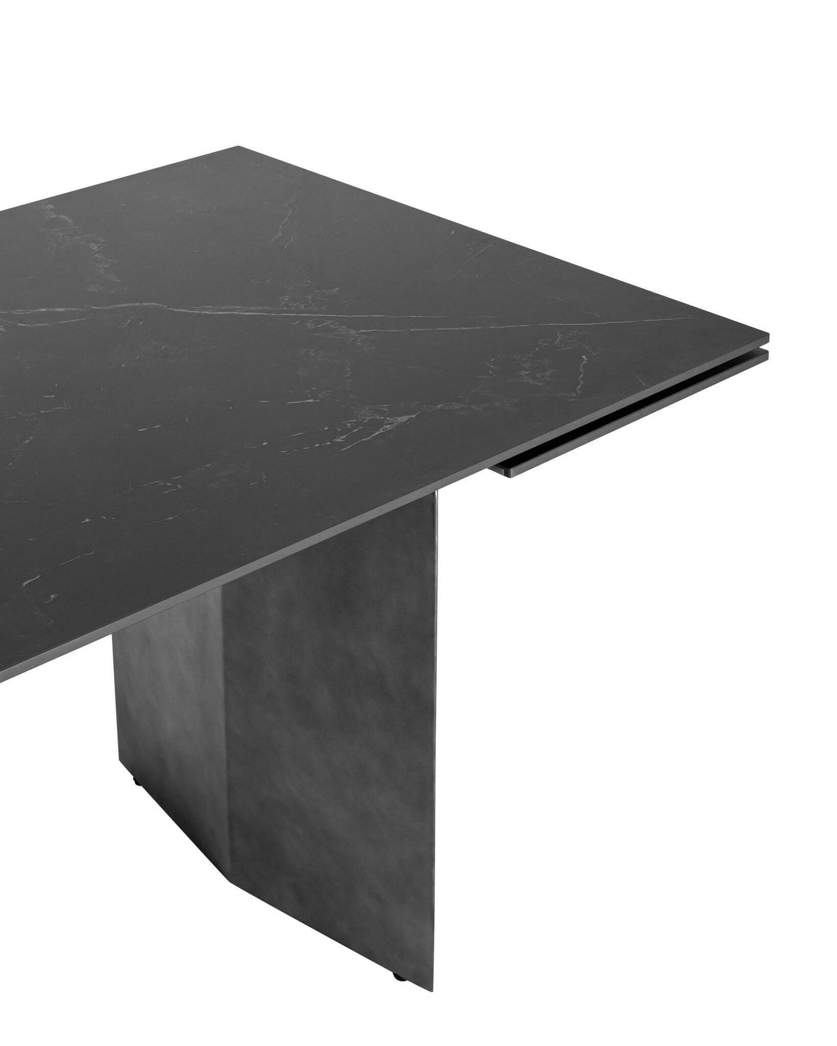 Стол обеденный Селин раскладной 180-260*90 керамика темная Stool Group