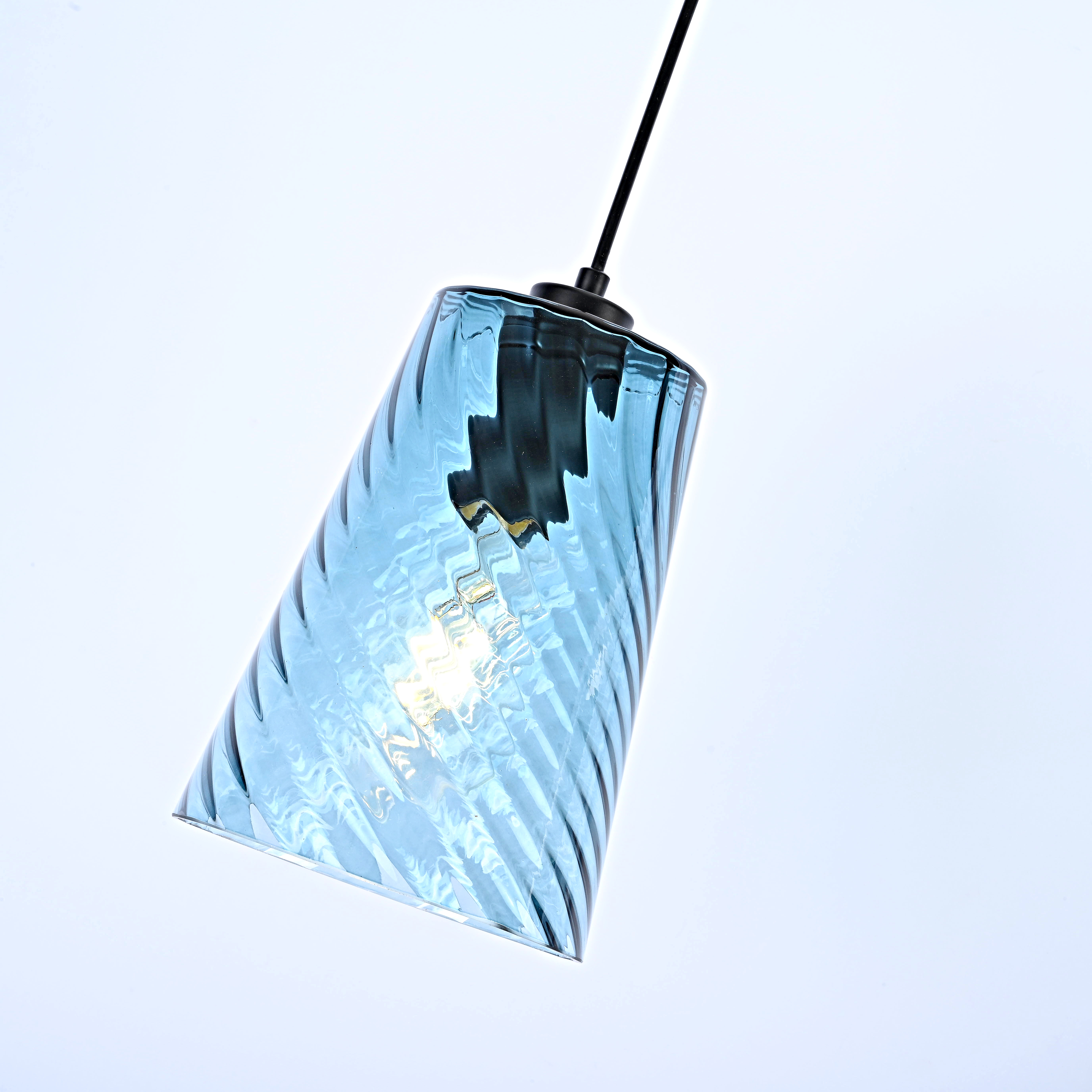 Подвесной Светильник Cl Rib C Blue By Imperiumloft