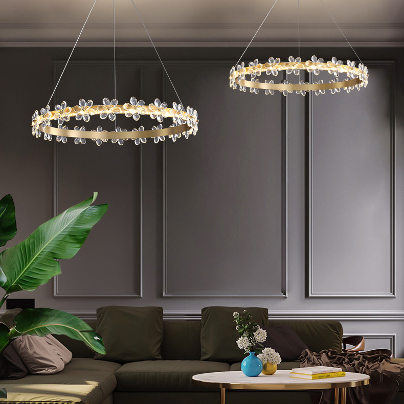 Подвесная люстра FLORENTINA RING D83 by ImperiumLoft