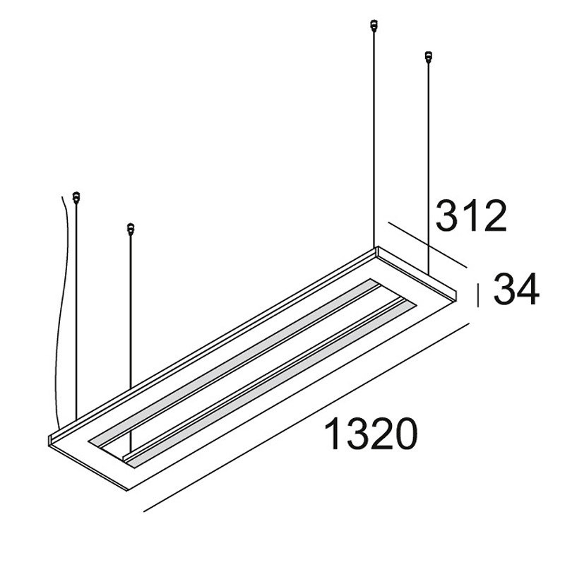 Подвесной светильник Delta Light 268 02 88 A