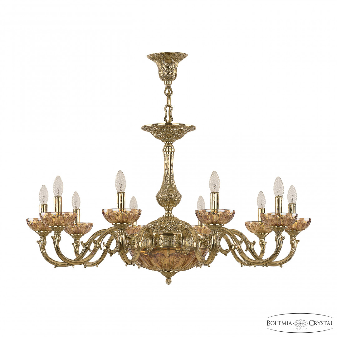 Люстра бронзовая 72101P/10/300 G P Shampan/M-1H