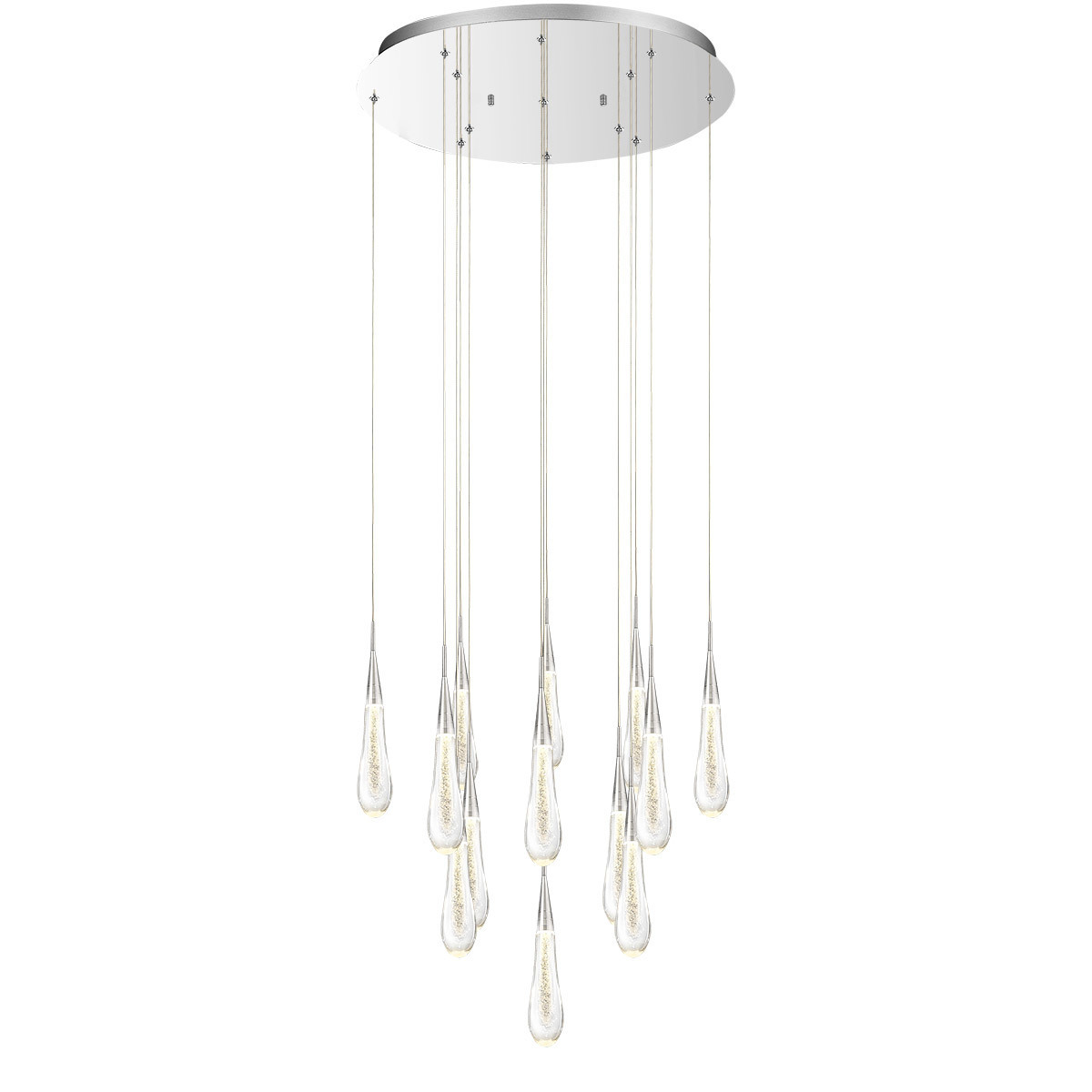 Подвесной светильник Delight Collection Pour 13 silver