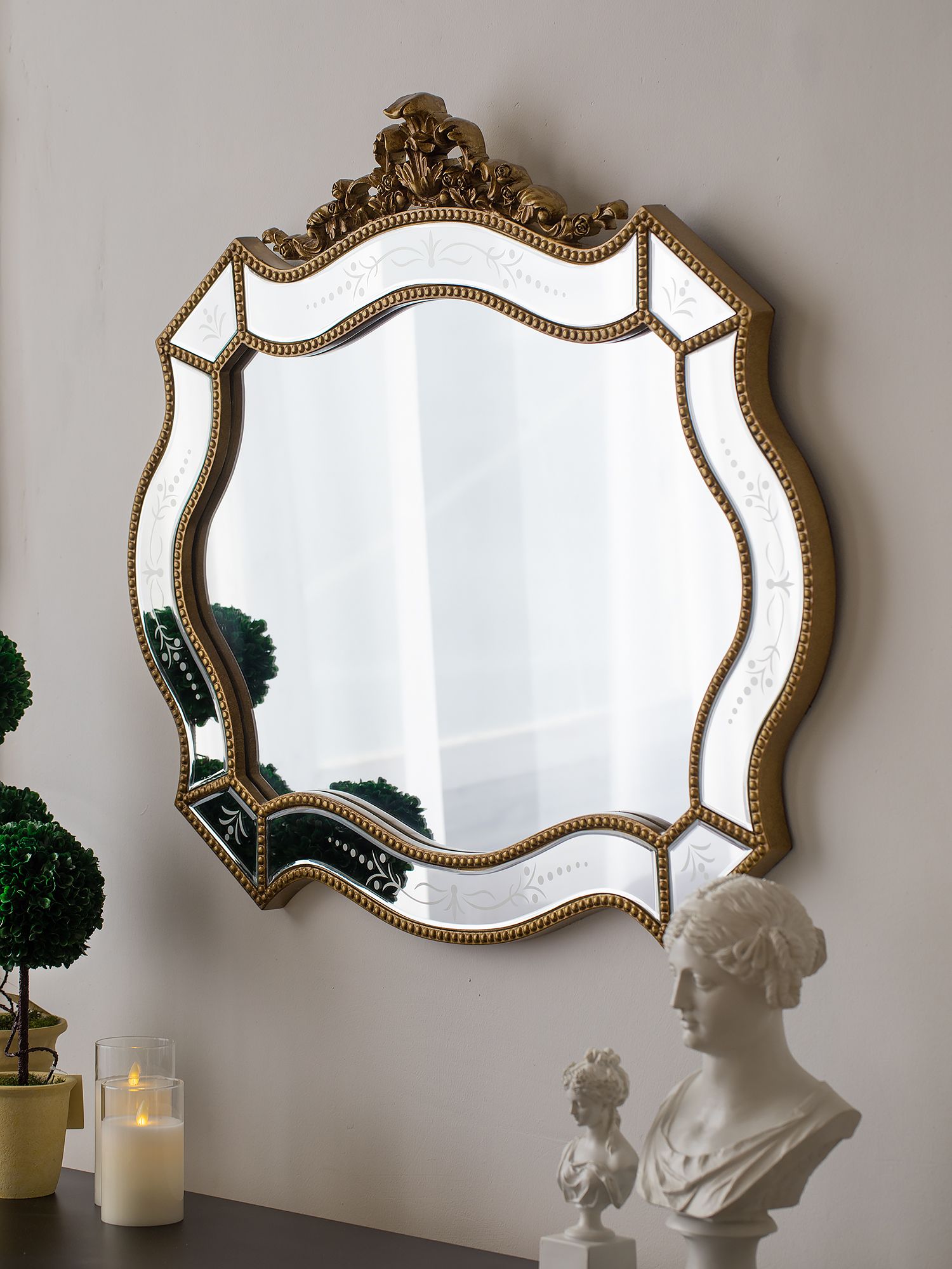 Зеркало настенное "Императрица" Glasar 45-014