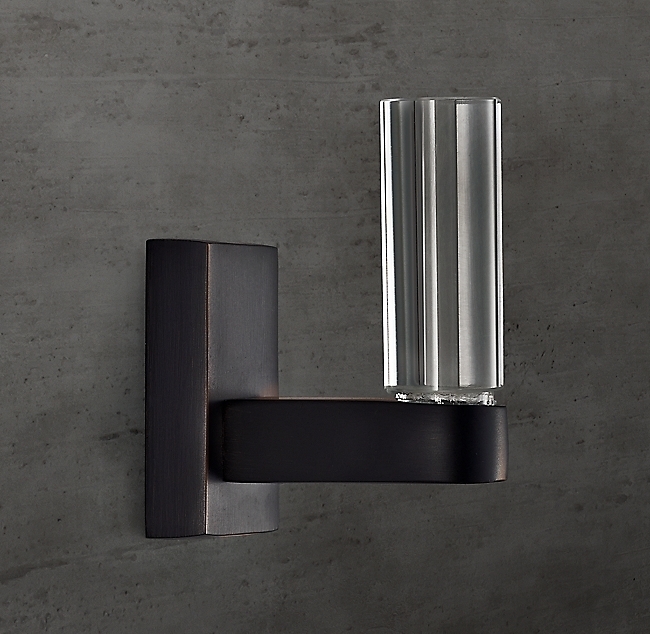 Крючок Restoration Hardware Lambeth Crystal Bronze