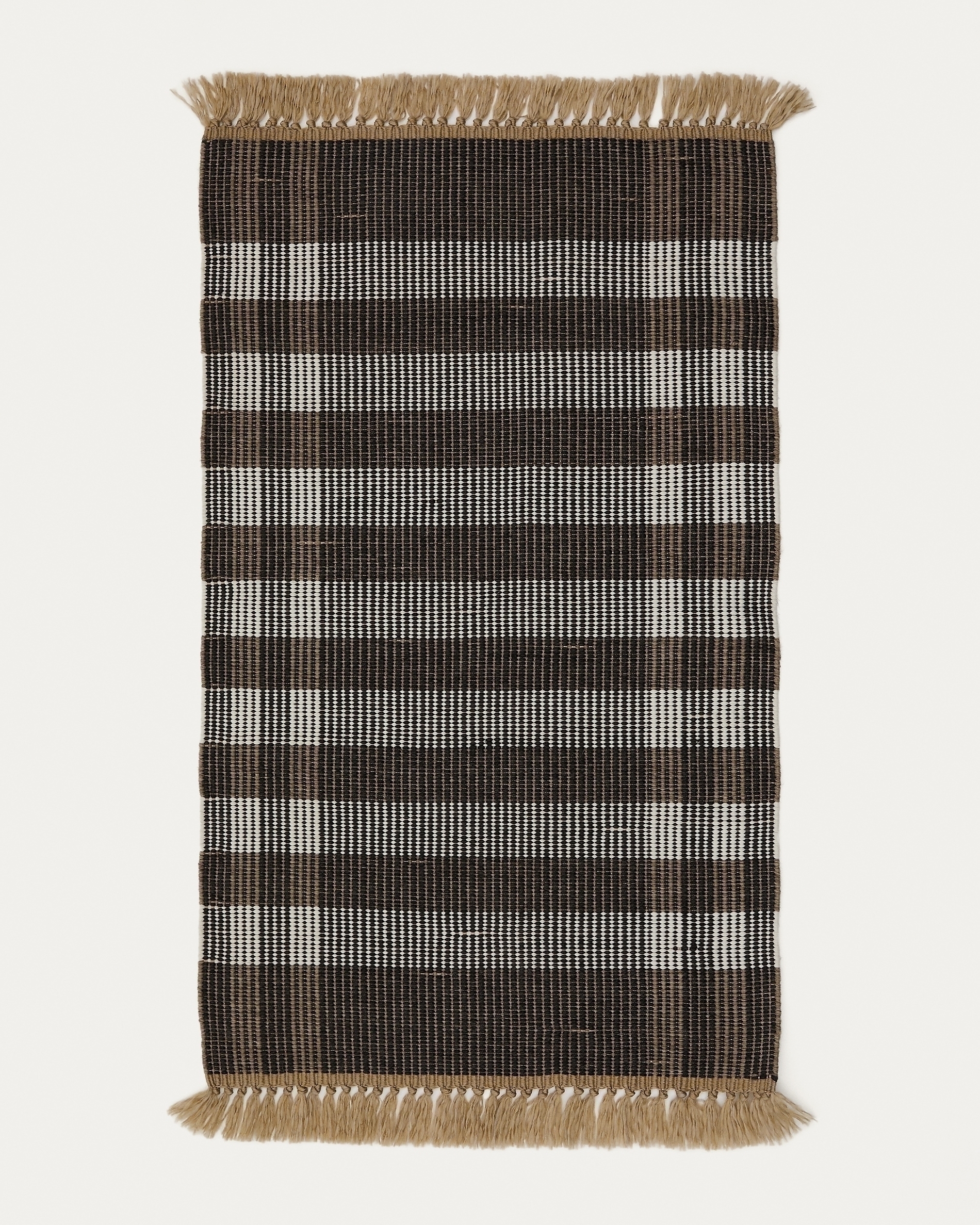 Коврик Barani из полипропилена коричневого и чёрного цвета 60 x 90 см La Forma (ex Julia Grup)