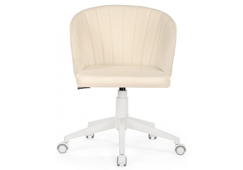 Стул Woodville Пард экокожа слоновая кость 464225