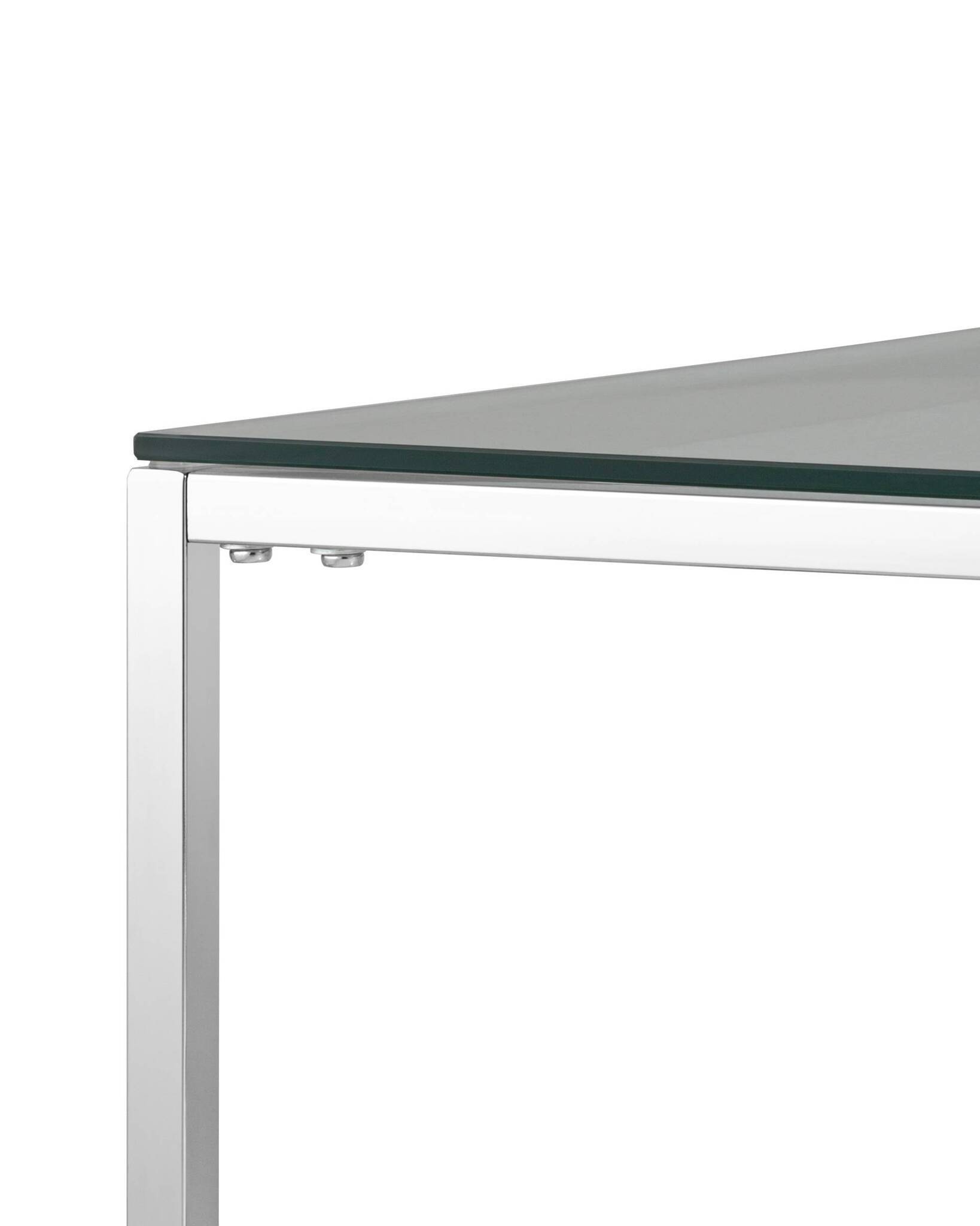 Журнальный стол 120*60 ТАУН серебро Stool Group