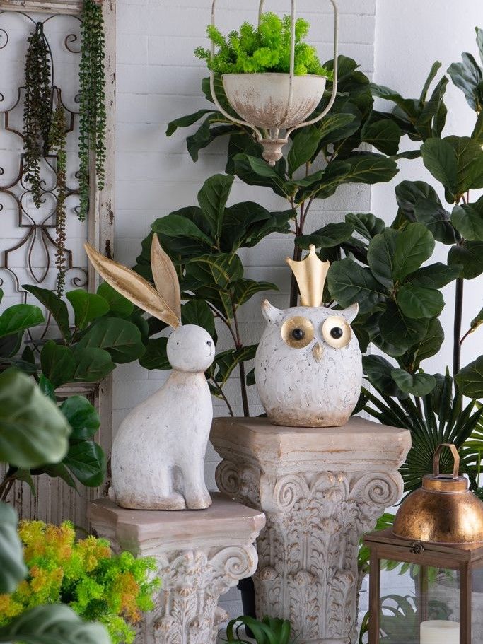 Декор напольный Зайчик Glasar B5522