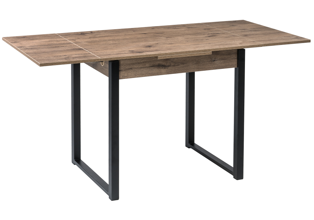 Стол деревянный Woodville Форли дуб велингтон / черный матовый 424178