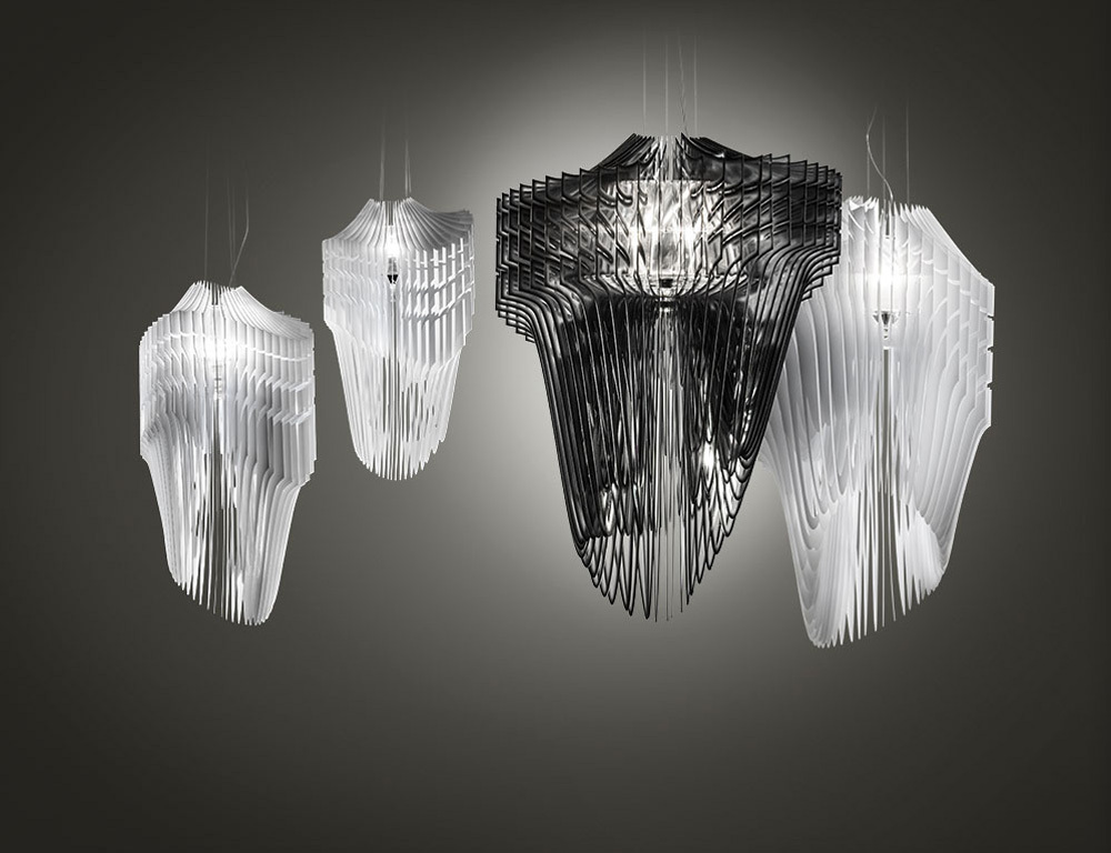 Люстра Slamp Avia Medium White