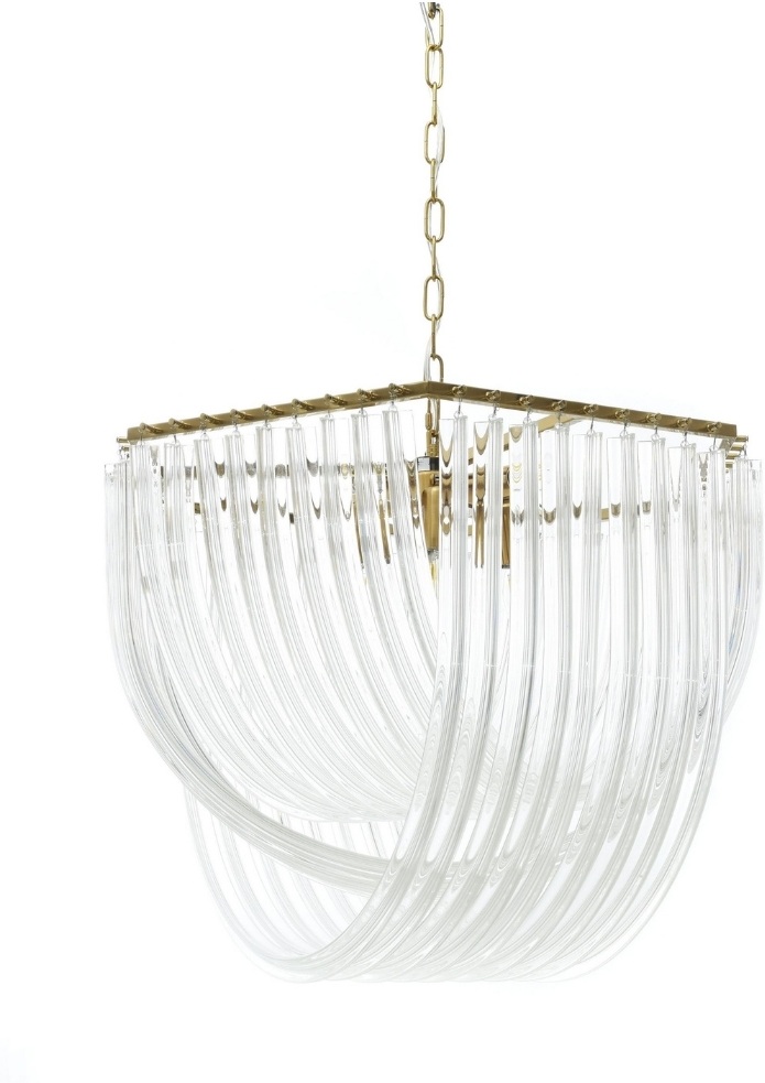 Подвесная люстра Lumina Deco LDP 6001-600 GD+CL