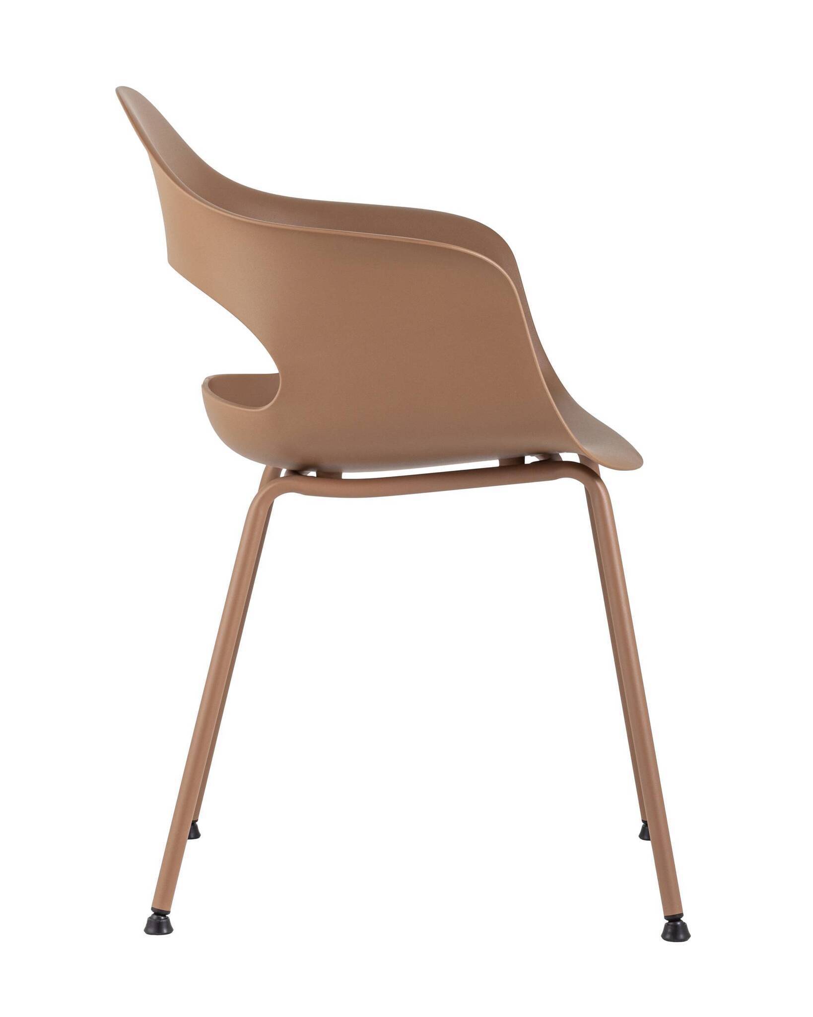 Стул Lady пластик коричневый Stool Group
