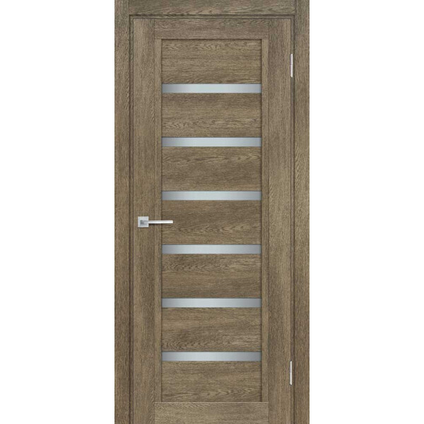 Межкомнатная дверь Graf ТЕХНО-807 белый сатинат Бруно (1900 х 550)