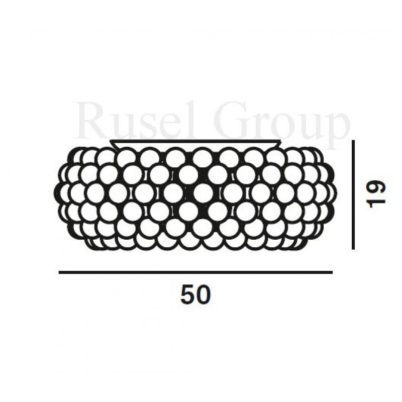 Потолочный светильник Foscarini CABOCHE soffitto