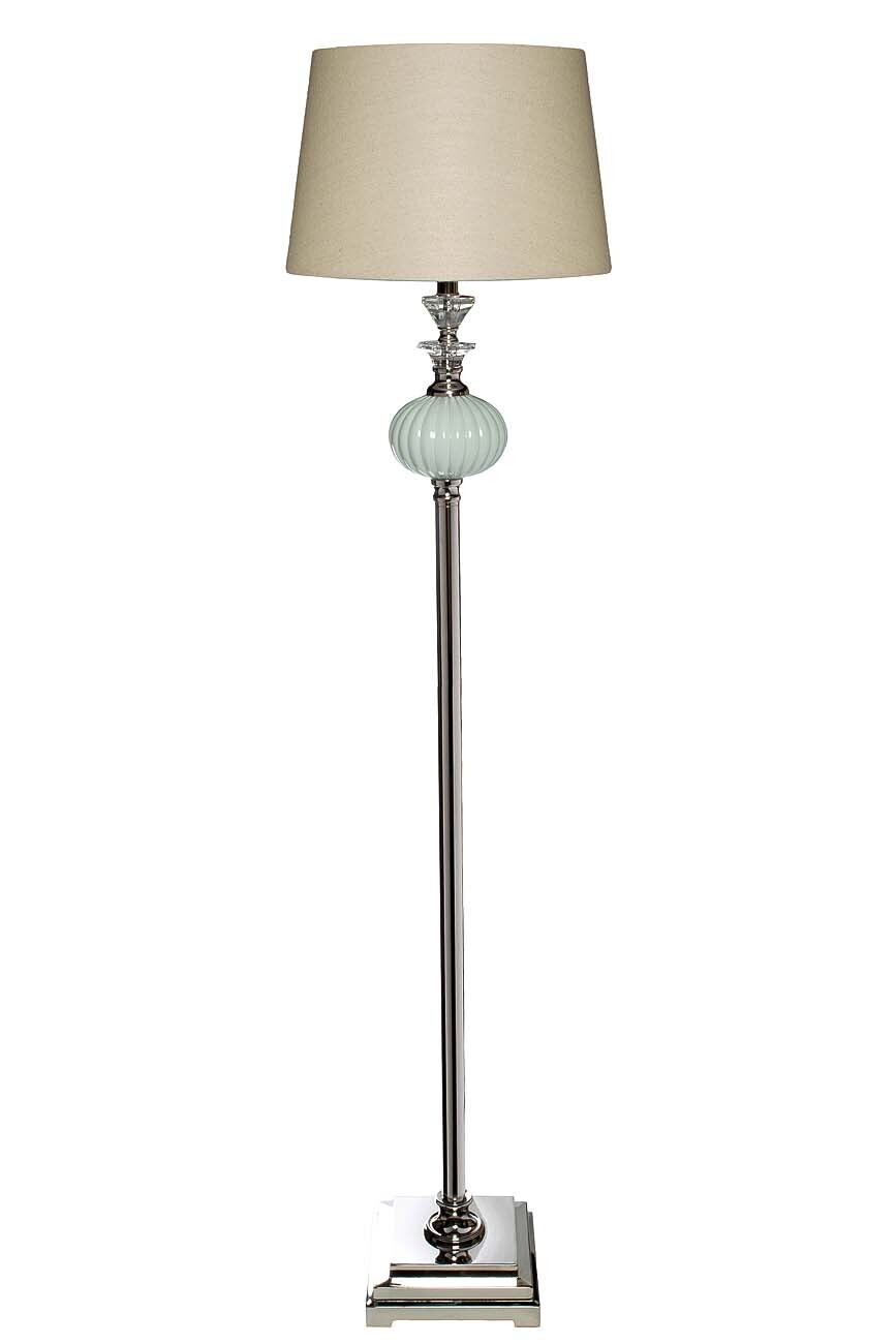 Торшер с бежевым плафоном Garda Decor 22-86946FL