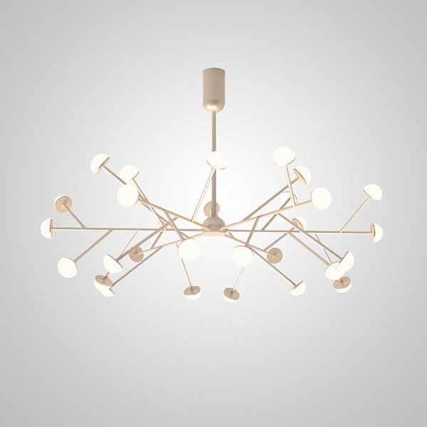 Потолочная люстра HILVI D120 Pink by ImperiumLoft