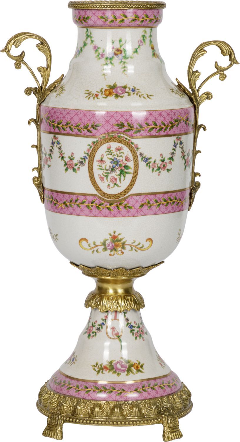 Ваза с ручками Glasar J722EC/HX0462