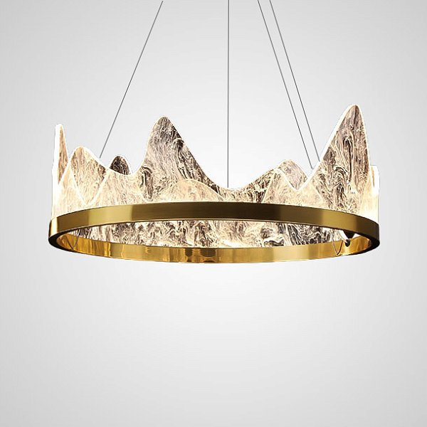 Подвесная люстра REGINA D50 Brass by ImperiumLoft
