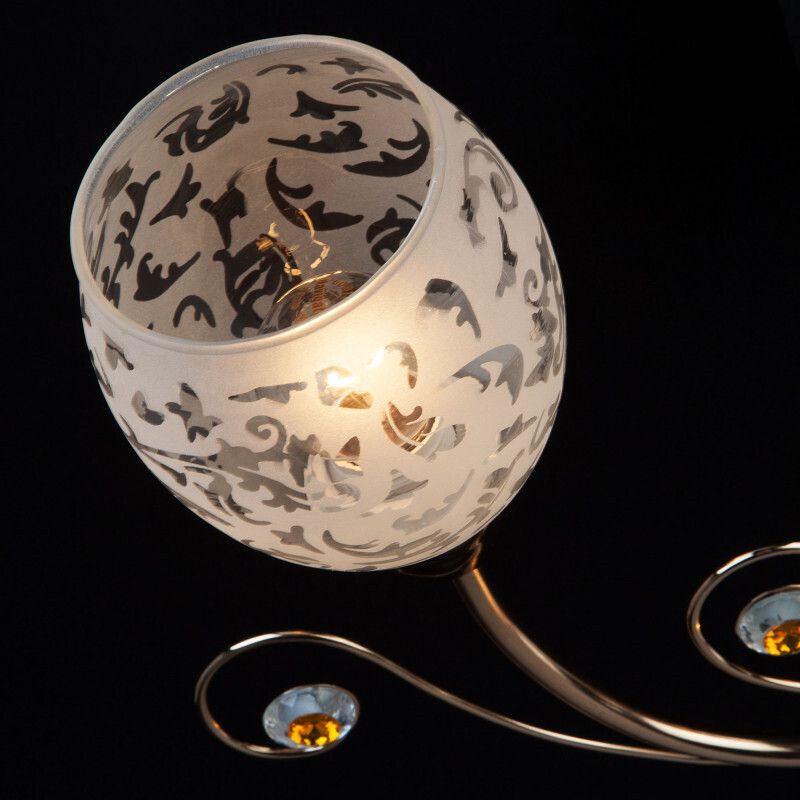 Накладная люстра Eurosvet 9677/3 золото