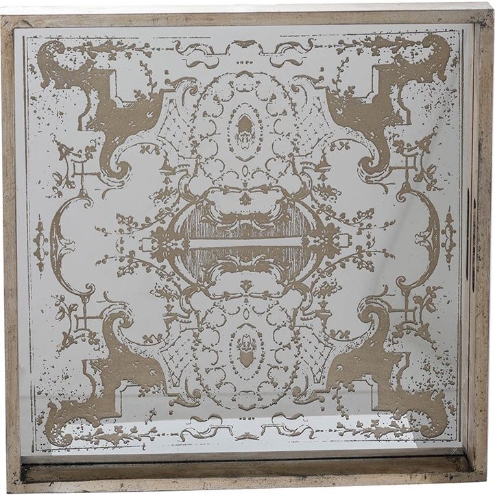 Поднос зеркальный Glasar 43646