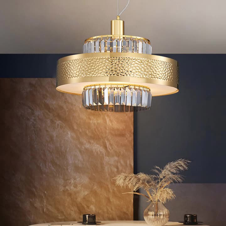 Подвесная люстра ROXANA D100 Gold by ImperiumLoft