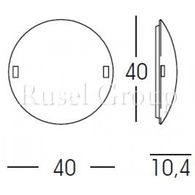 Настенно-потолочный светильник Linea Light Liner 71886