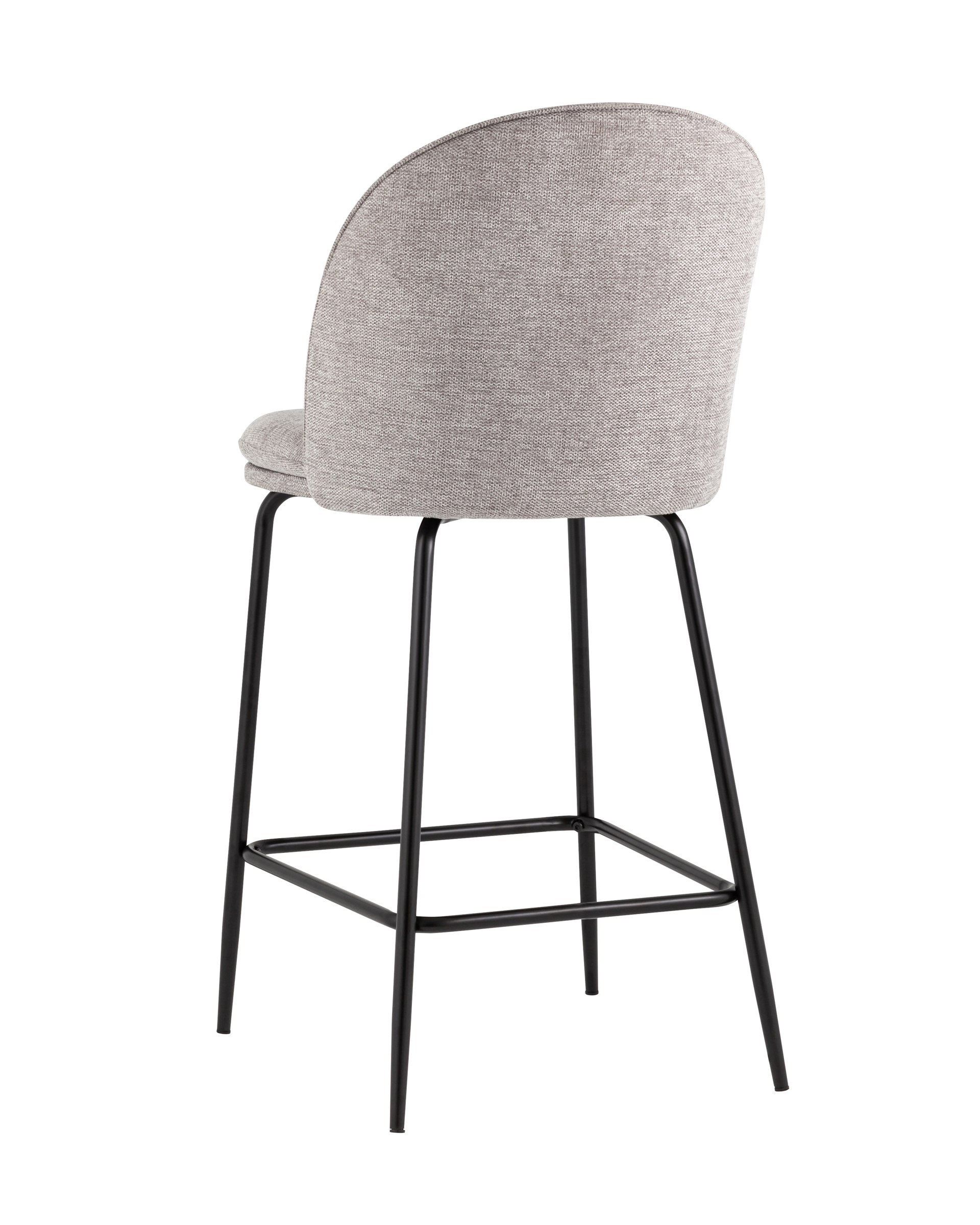 Стул полубарный Echo светло-серый Stool Group