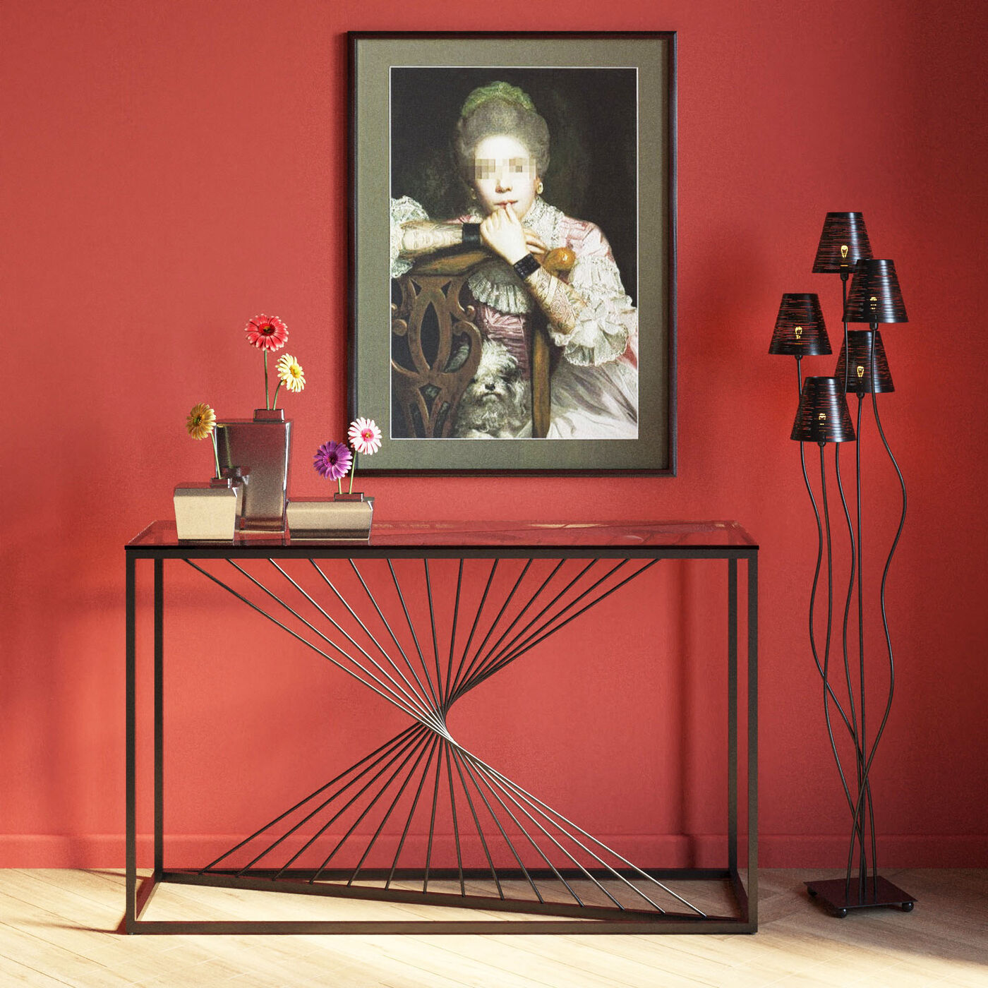 Консоль KARE Laser 86633