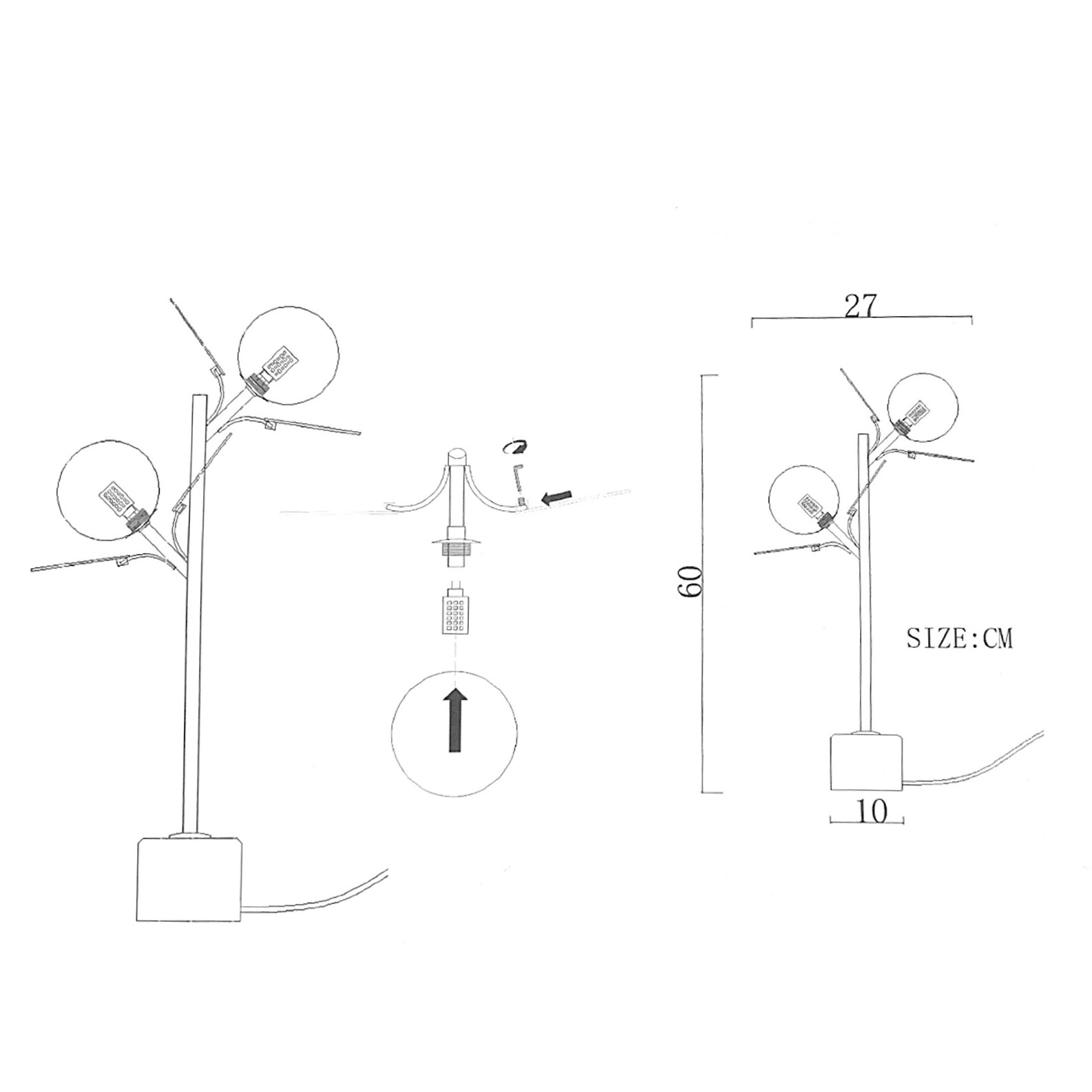 Настольная Лампа Matisse Tab Multicolored By Imperiumloft