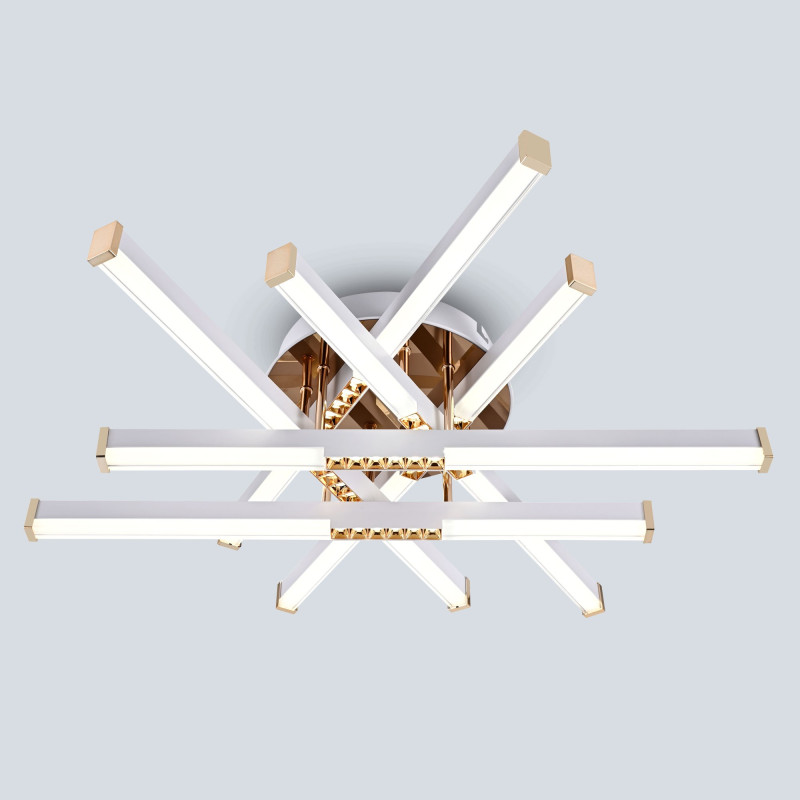 Накладная люстра LED4U L9374-600 WH