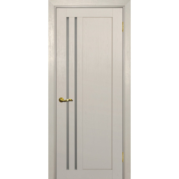 Межкомнатная дверь Graf PSU-32 белый сатинат Бланжевое дерево (1900 х 600)