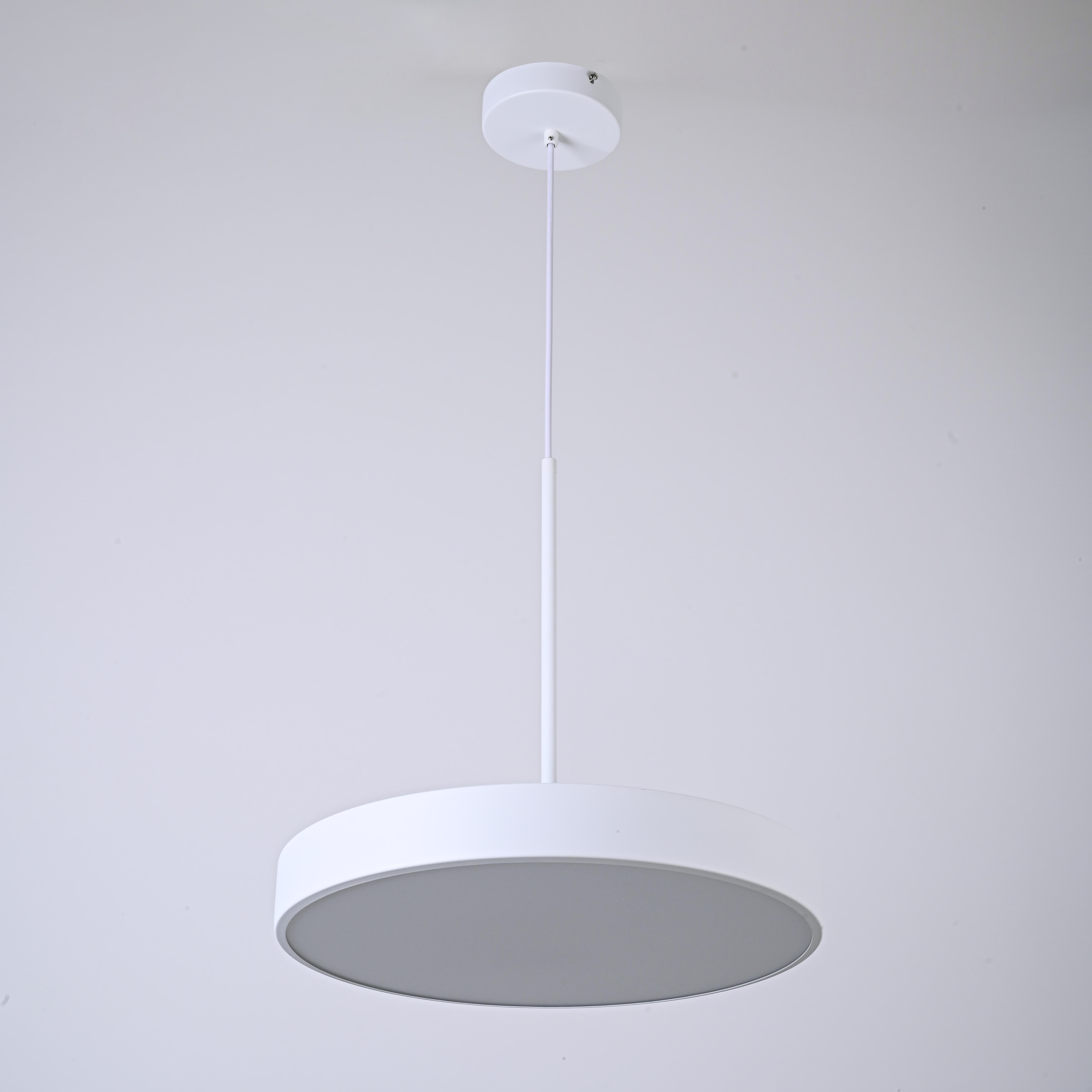 Подвесной светильник TURNA ONE D40 White by ImperiumLoft