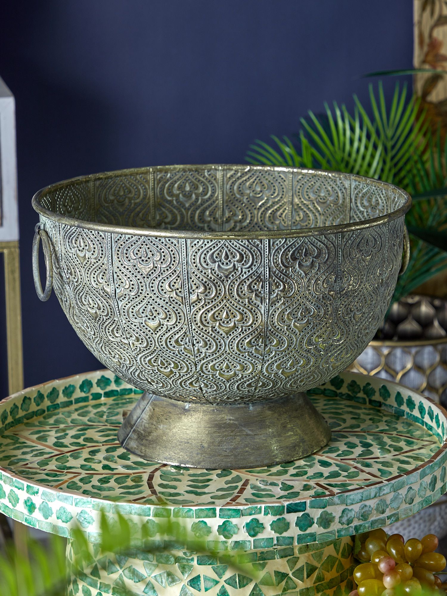 Кашпо с ручками Мадагаскар Glasar 57-371/1