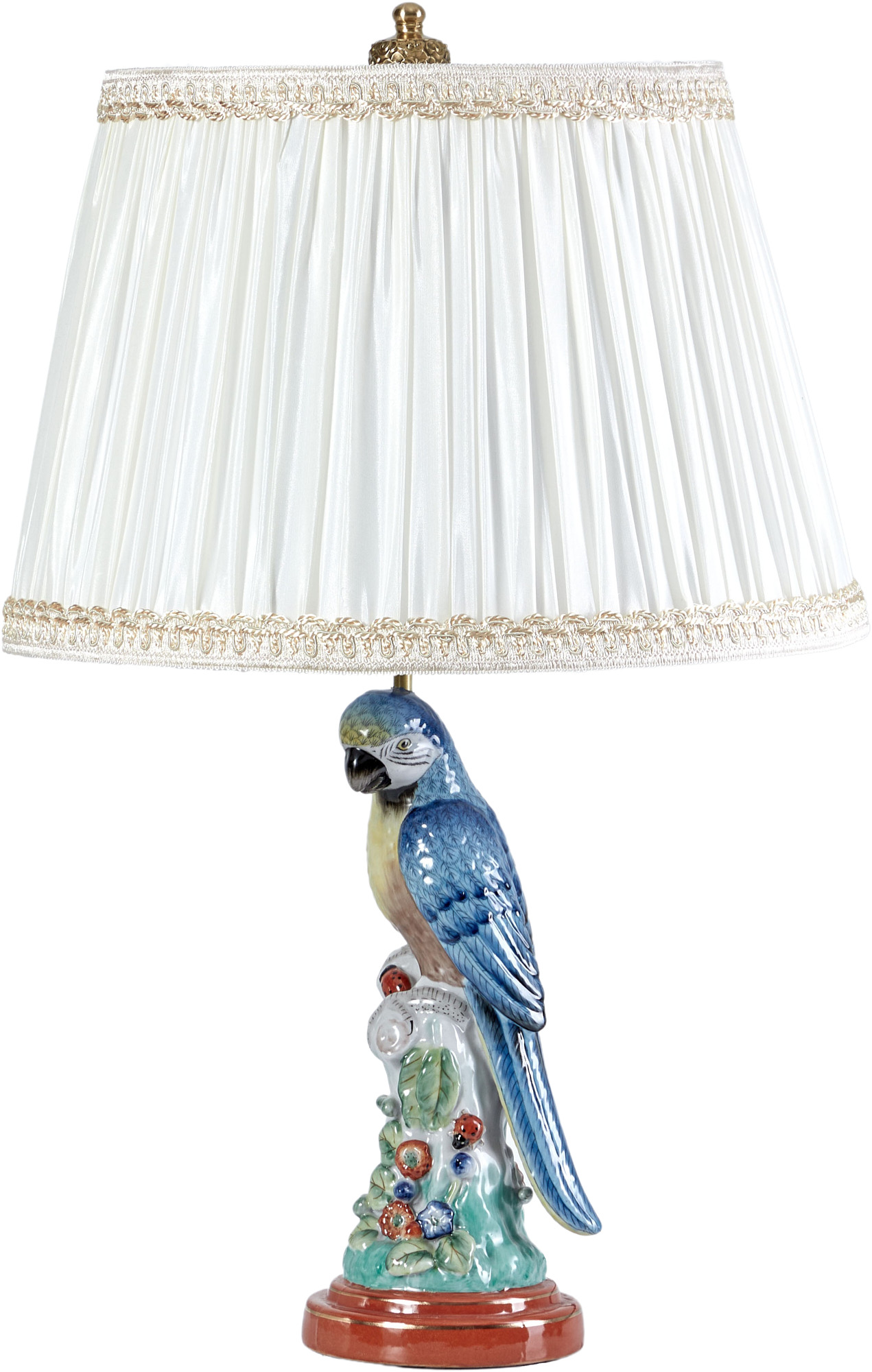 Светильник с абажуром Попугай Glasar LF721FBC/HFX1963