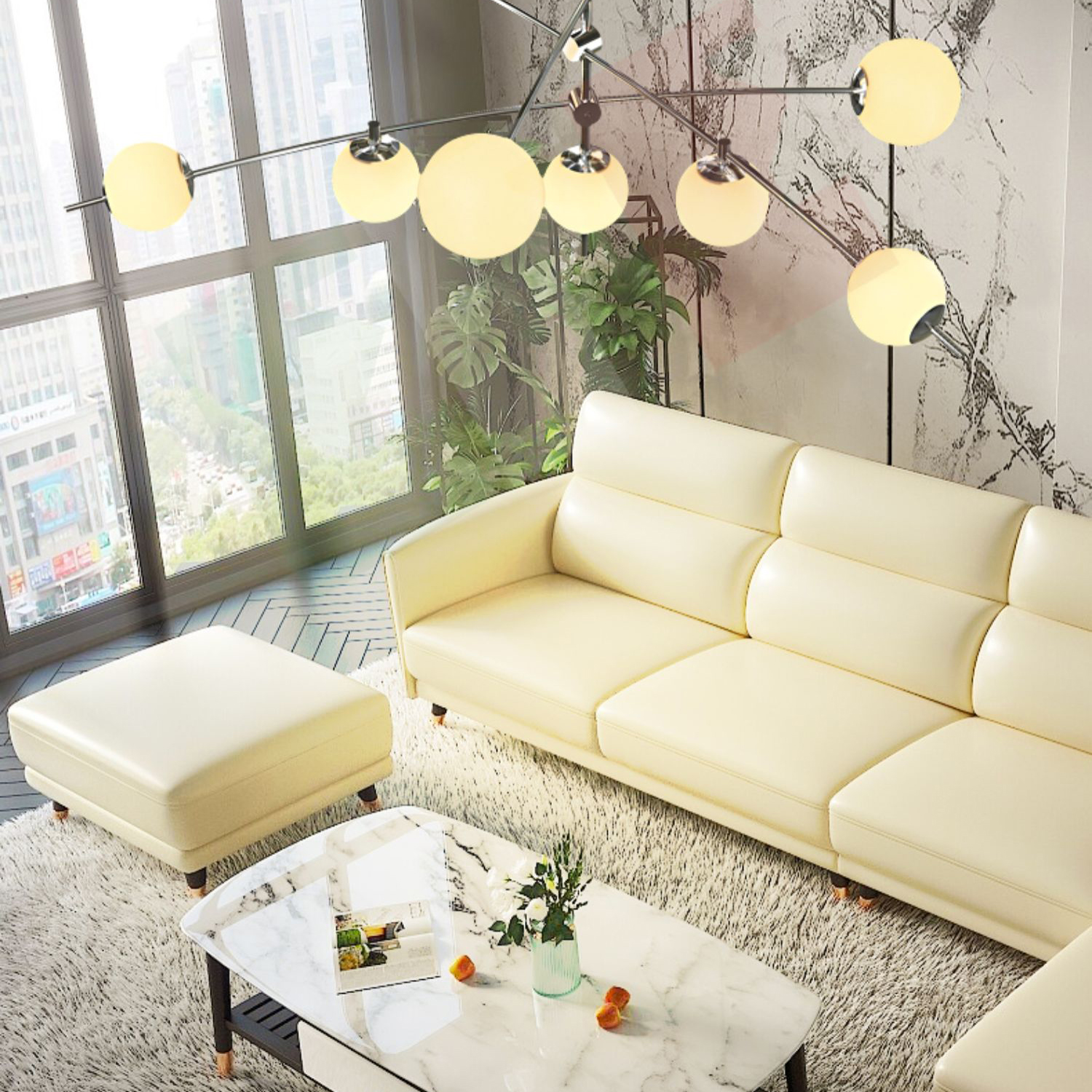 Потолочная люстра NEANDER Chrome by ImperiumLoft