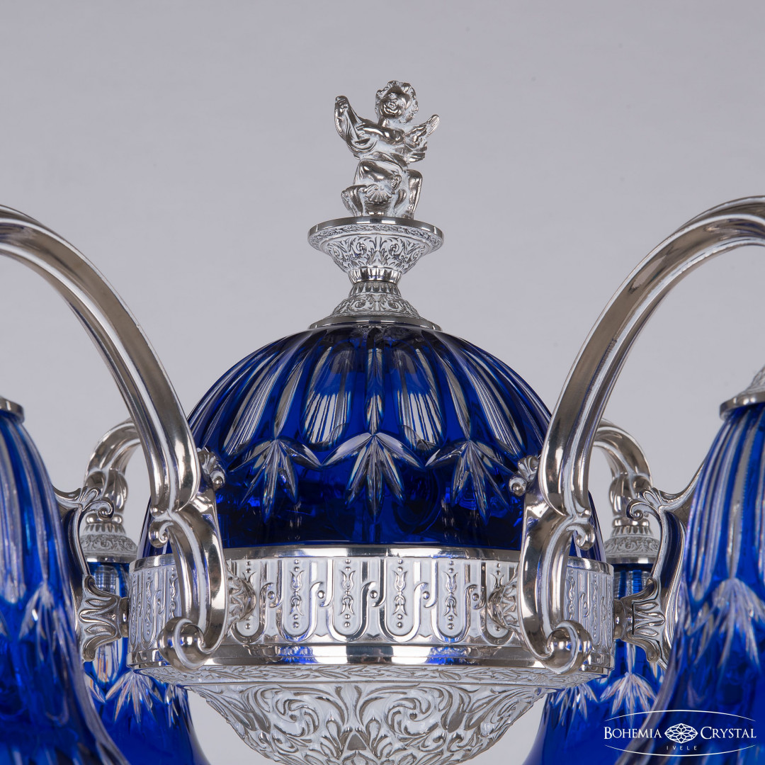 Торшер бронзовый 72009TP/6/175 NW P2 D Clear-Blue/H-1I FA1S