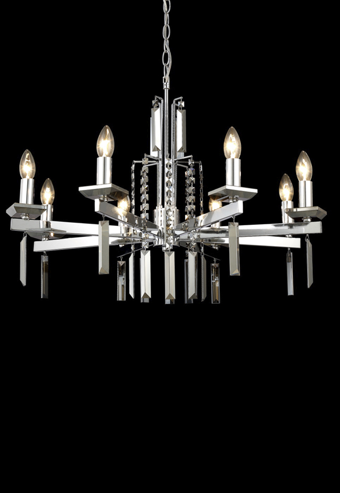 Люстра Crystal Lux MARRON SP8 CHROME