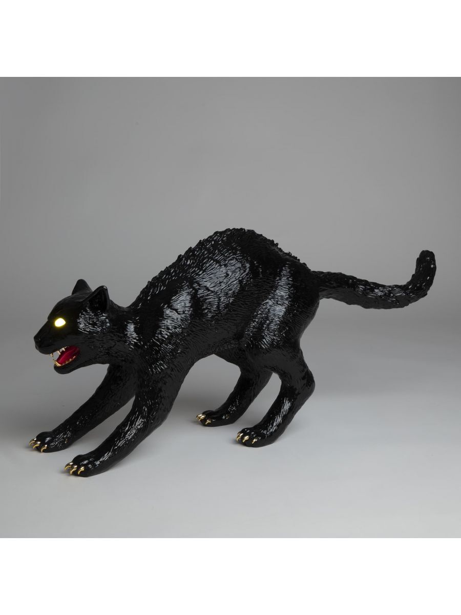 Настольная лампа Seletti Cujo The Cat Black 15080
