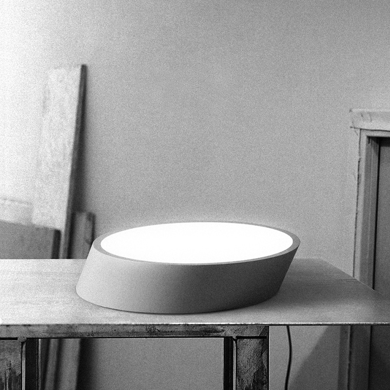 Потолочный светильник INCLINE D25 H13 White by ImperiumLoft