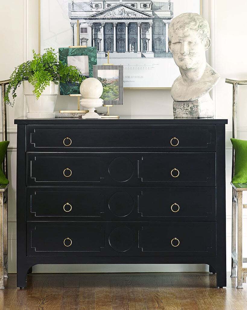 Комод Густав с 4-я ящиками Louvre Home LHF234B