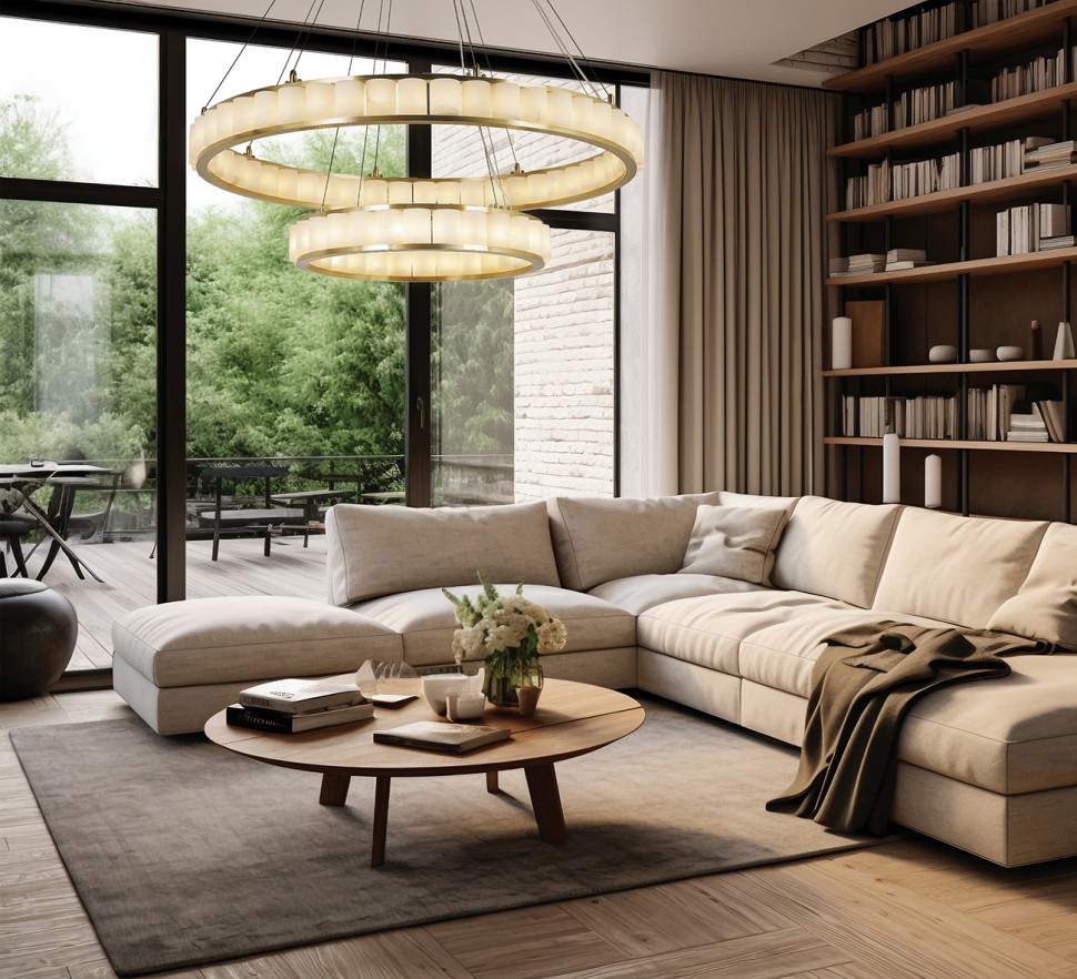 Люстра подвесная Fluorite FL1019-20P