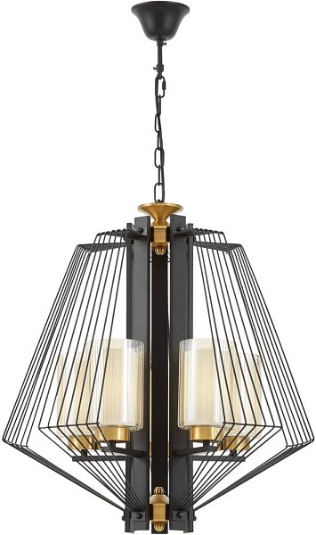 Подвесная люстра Lumina Deco LDP 1244-5 BK+MD