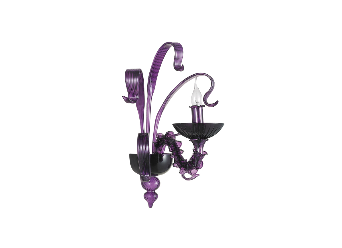 Бра из стекла Donolux W110188/1violet