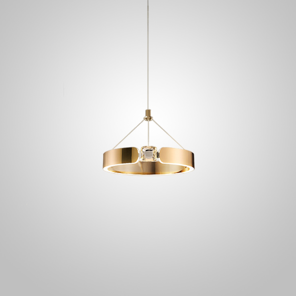 Подвесной светильник SELLIF ONE D22 Brass by ImperiumLoft
