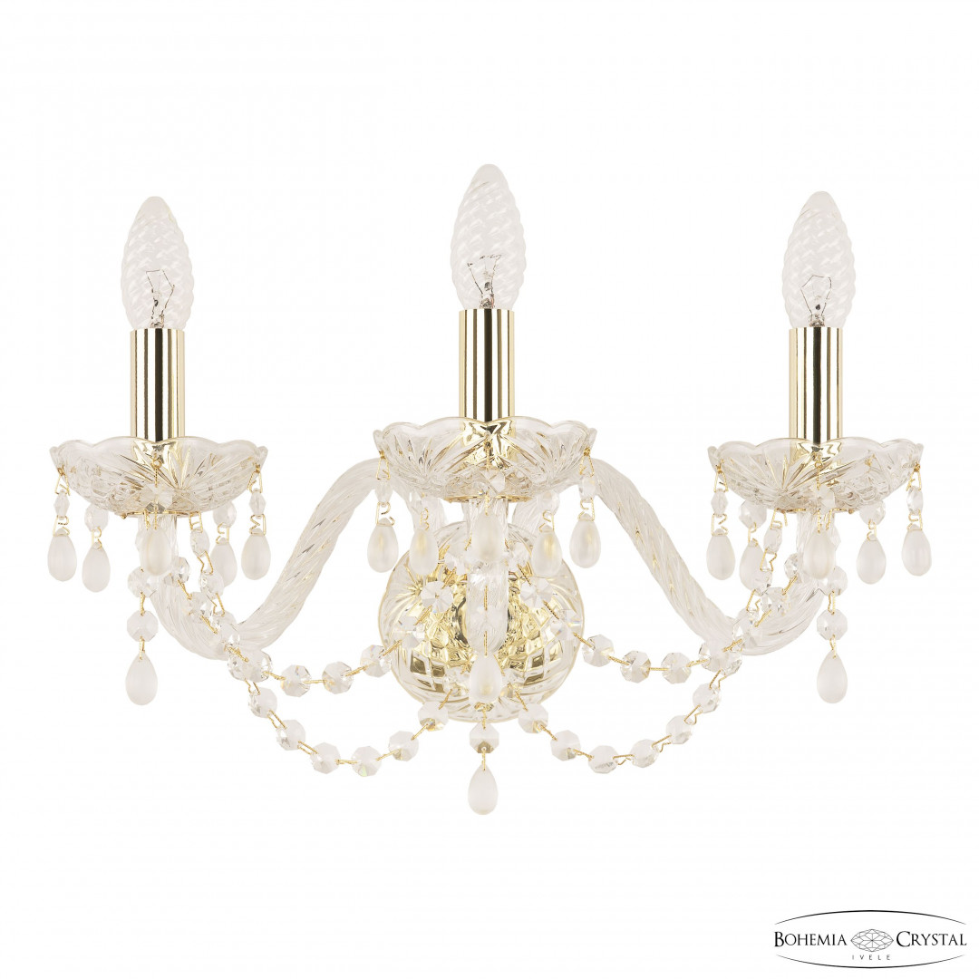 Бра хрустальные 112B/3/165 G V0300 Bohemia Ivele Crystal