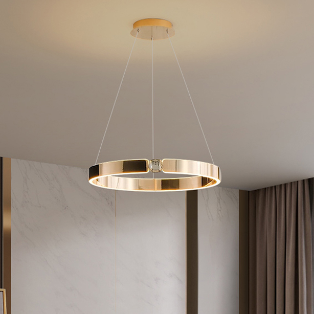 Подвесная люстра SELLIF RING D60 Brown by ImperiumLoft
