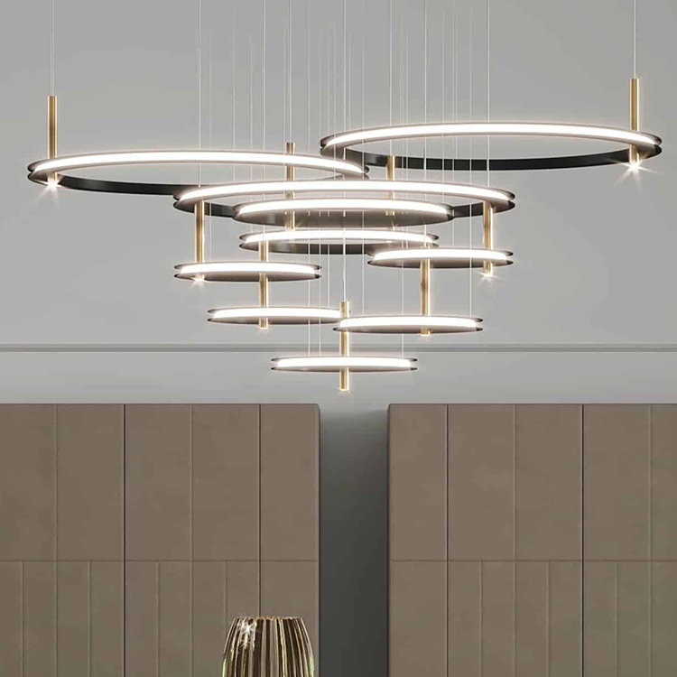 Подвесная люстра GEDEON D40+60+80+80 by ImperiumLoft