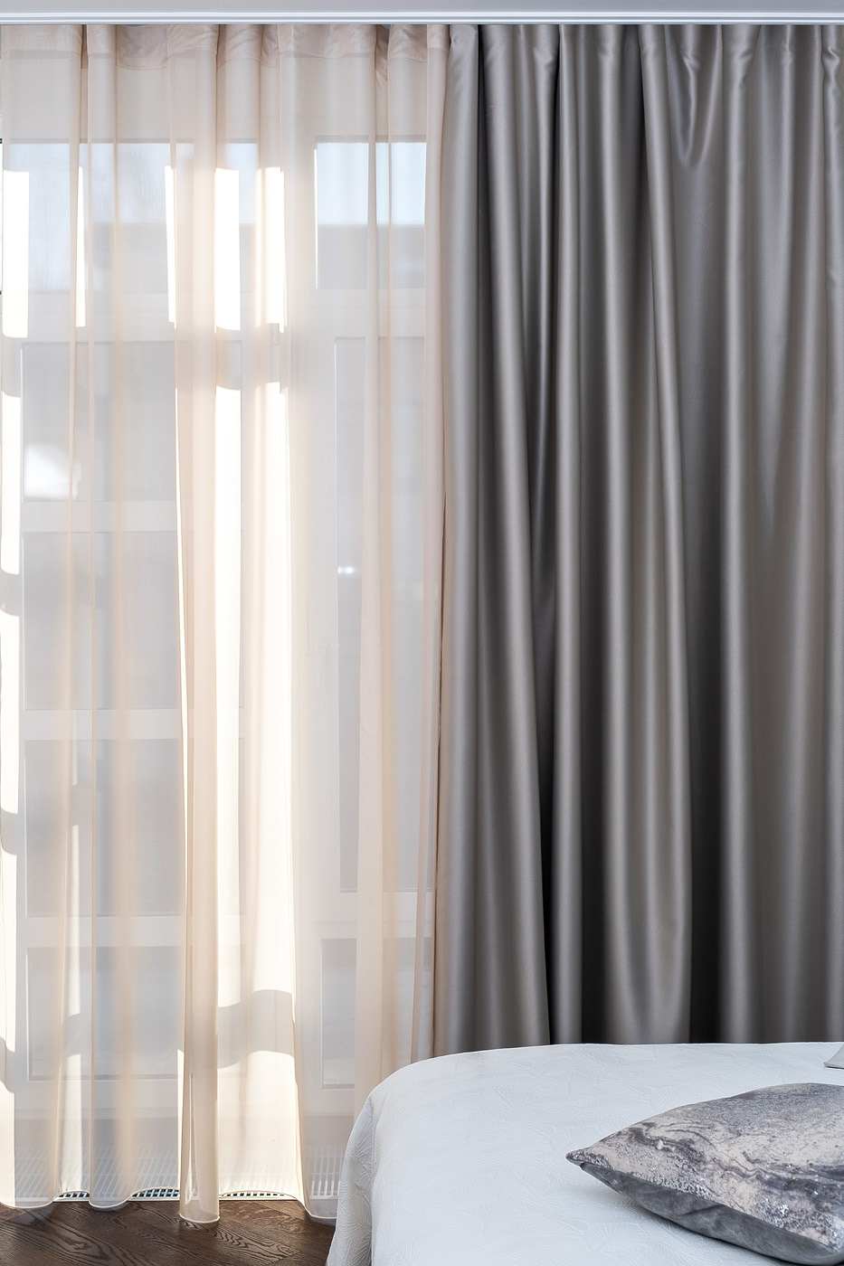 Тюль "Ницца" 275х320см бежевый Garda Decor 115KRT-282602-TUL BEG