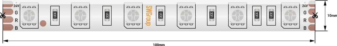 Лента светодиодная SWG SWG560-24-14.4-RGB-65-M